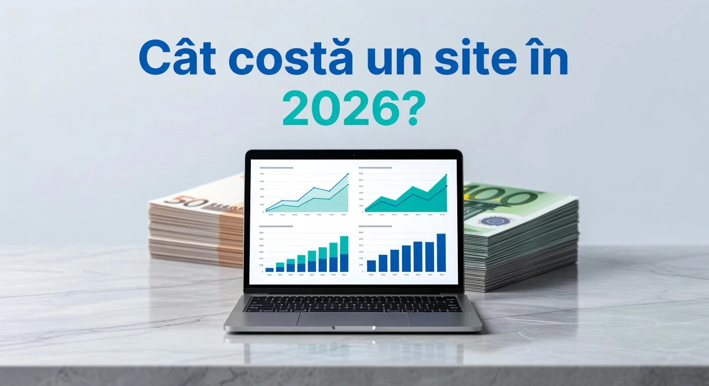 Cât costă un site în 2026? Prețuri reale și ce primești pe bani