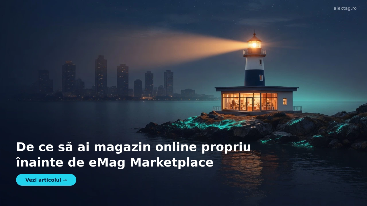 De ce să îți deschizi un magazin online înainte de a te înscrie pe eMag Marketplace