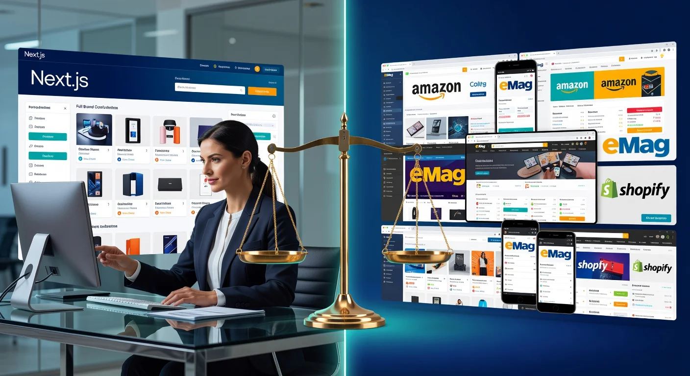 Magazin Online vs Marketplace în 2026 – Când Merită să Ai Magazinul Tău Propriu