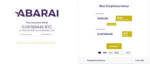 interfata abarai