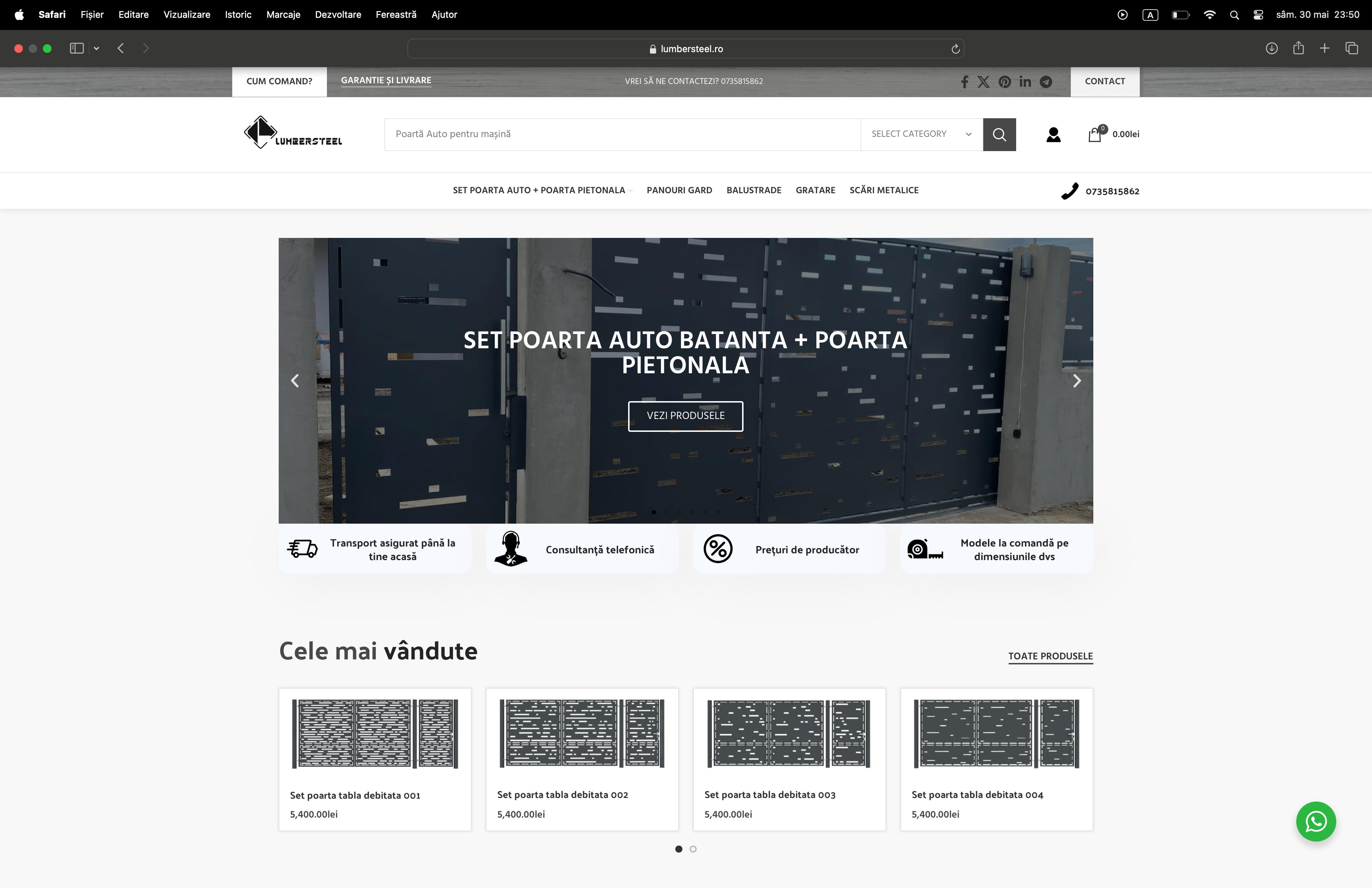 Screenshot Lumber Steel