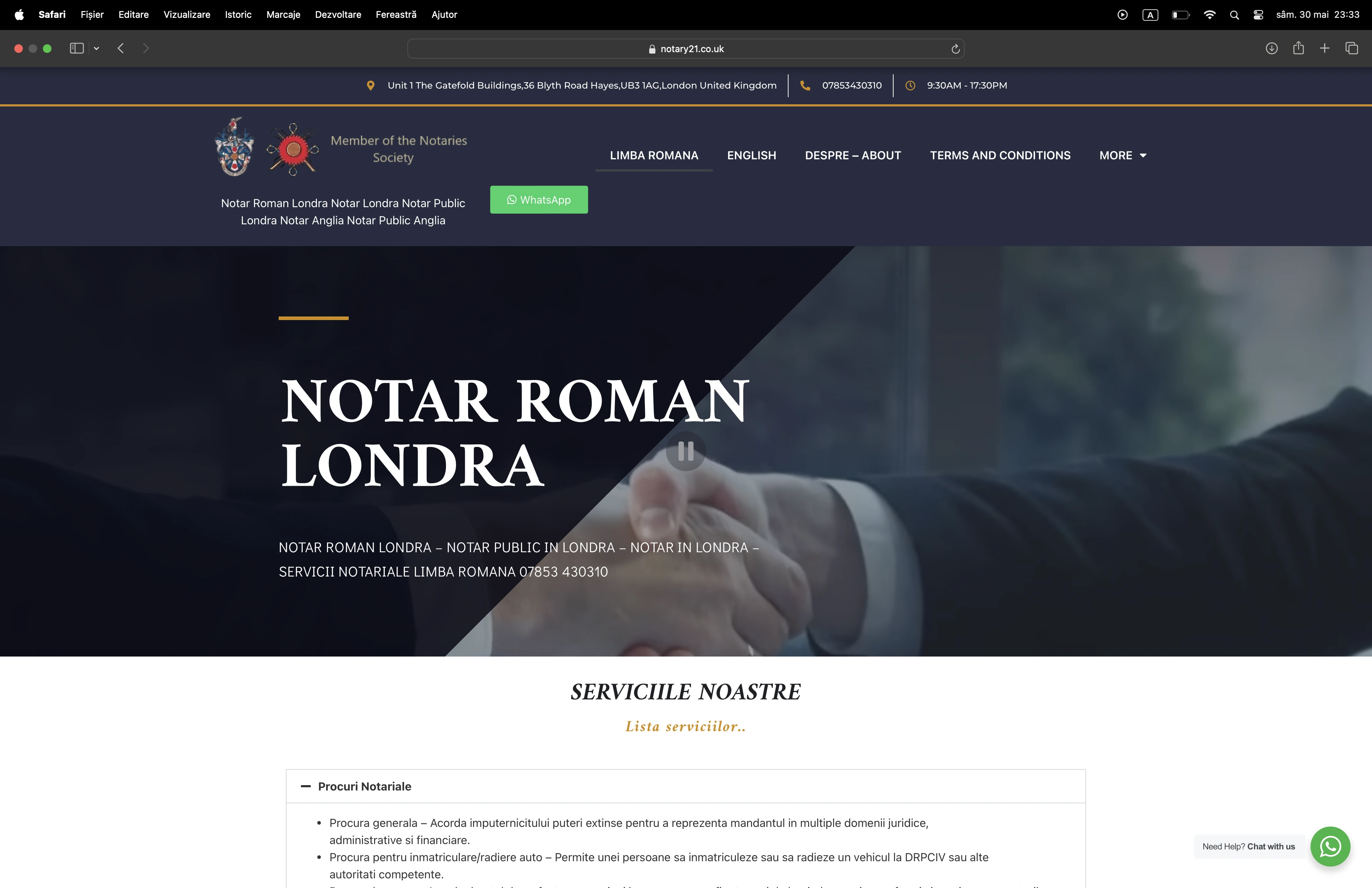 Screenshot Notary21